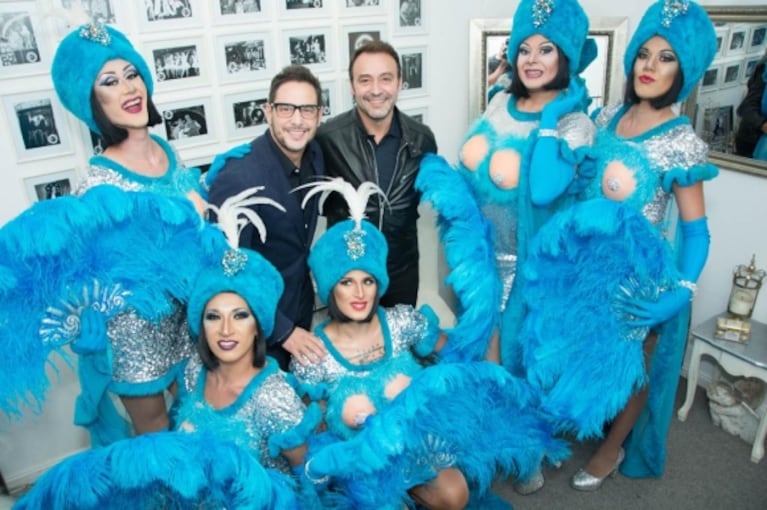 Rodrigo Lussich y Adrián Pallares disfrutaron del Show del Ángel en Gualeguaychú