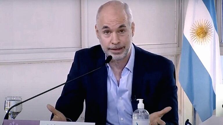 Rodríguez Larreta afirma que no se piensa en retroceder de fase, pero advierte sobre segunda ola. Foto: Telam.