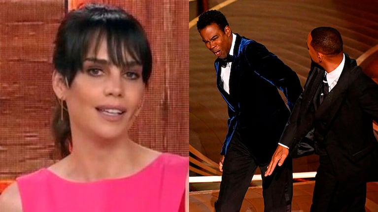 Romina Pereiro apoyó públicamente a Will Smith y después borró el posteo.