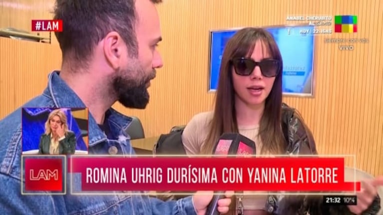 Romina Uhrig apuntó contra Yanina Latorre por decir que los políticos mienten y se metió con Diego