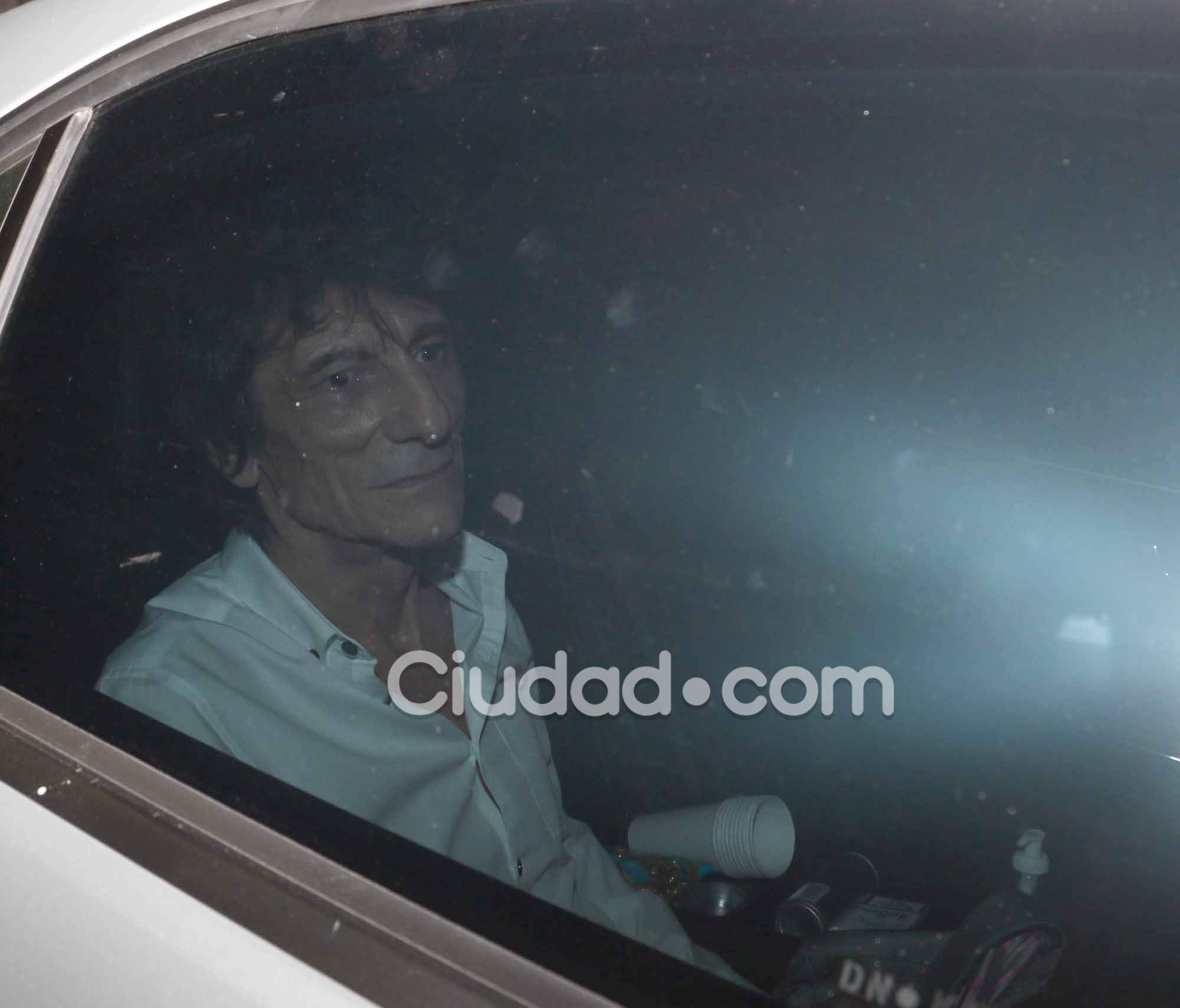 Ron Wood se divirtió en la casa de Marcela Tinayre (Fotos: Movilpress). 