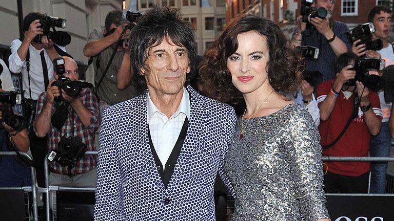 Ronnie Wood será padre de gemelos ¡a los 68 años!