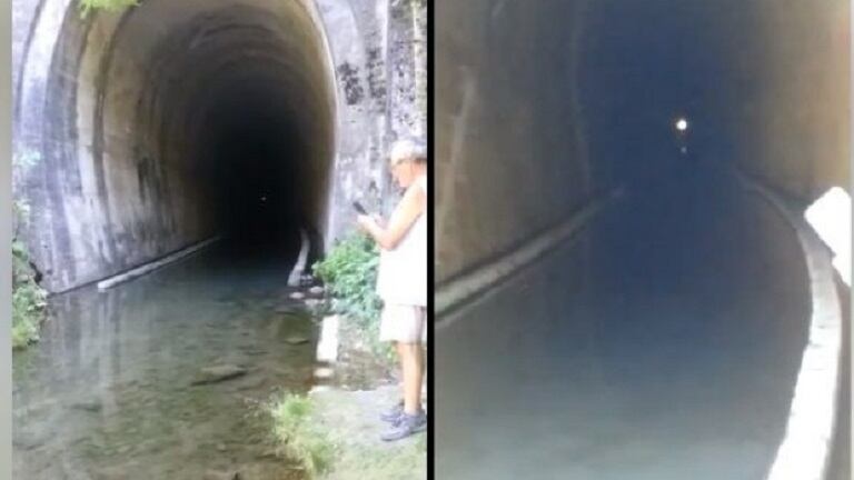 Ruidos extraños en un túnel de Tucumán causan pánico en Internet