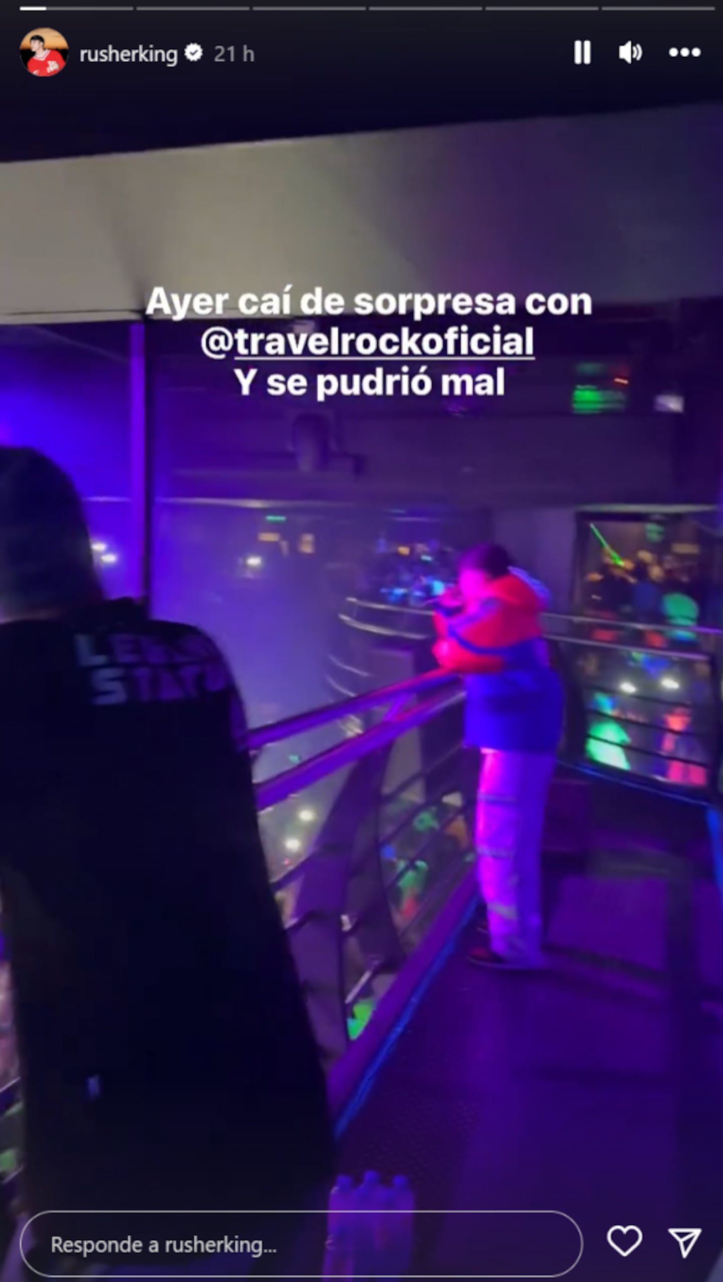 Rusherking irrumpió de sorpresa en un boliche y sorprendió a sus fans: el  emocionante video | Ciudad Magazine