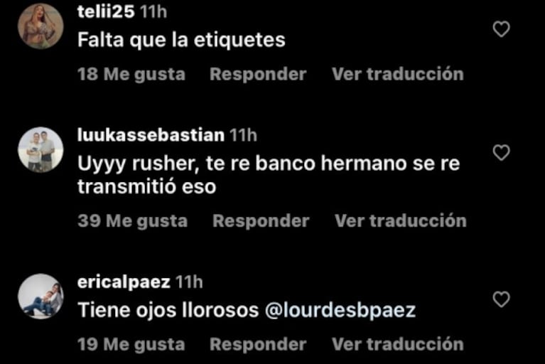 Rusherking, muy triste tras separarse de la China Suárez: "Debo aprender a olvidar pero estás muy dentro mío"