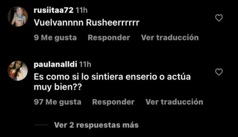 Rusherking, muy triste tras separarse de la China Suárez: "Debo aprender a olvidar pero estás muy dentro mío"