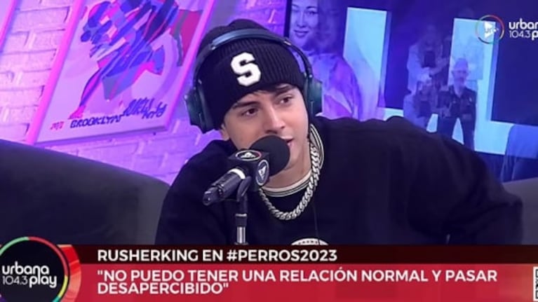 Rusherking reveló si sigue cantando la canción que le compuso a China Suárez tras la separación