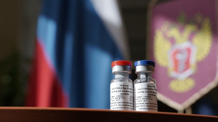 Rusia: se registró la primera vacuna contra el Coranavirus. Foto: AFP.