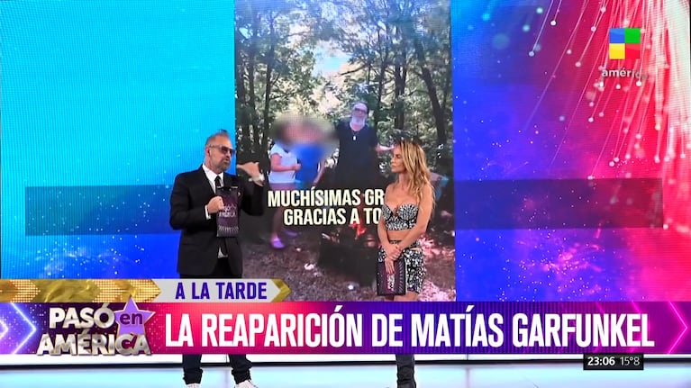 Sabrina Rojas, impactada al ver la nueva imagen y vida de Matías Garfunkel tras 10 años lejos de los medios