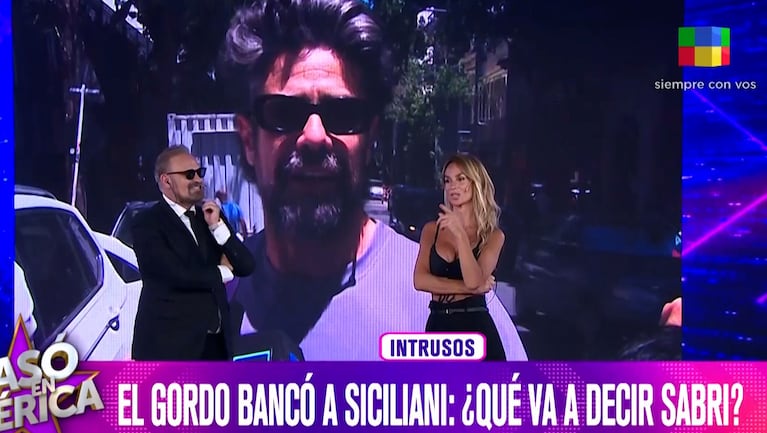 Sabrina Rojas le respondió en vivo a Luciano Castro y vaticinó cómo será el final de su romance con Siciliani