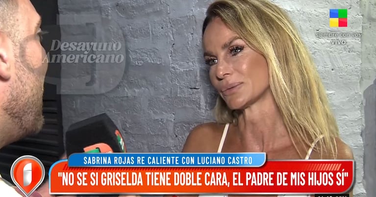 Sabrina Rojas reveló hasta qué mes Luciano Castro siguió buscándola y no dieron las fechas con Siciliani