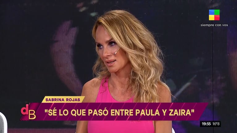 Sabrina Rojas reveló por qué Paula Chaves terminó su amistad con Zaira Nara: “Yo sé lo que pasó”