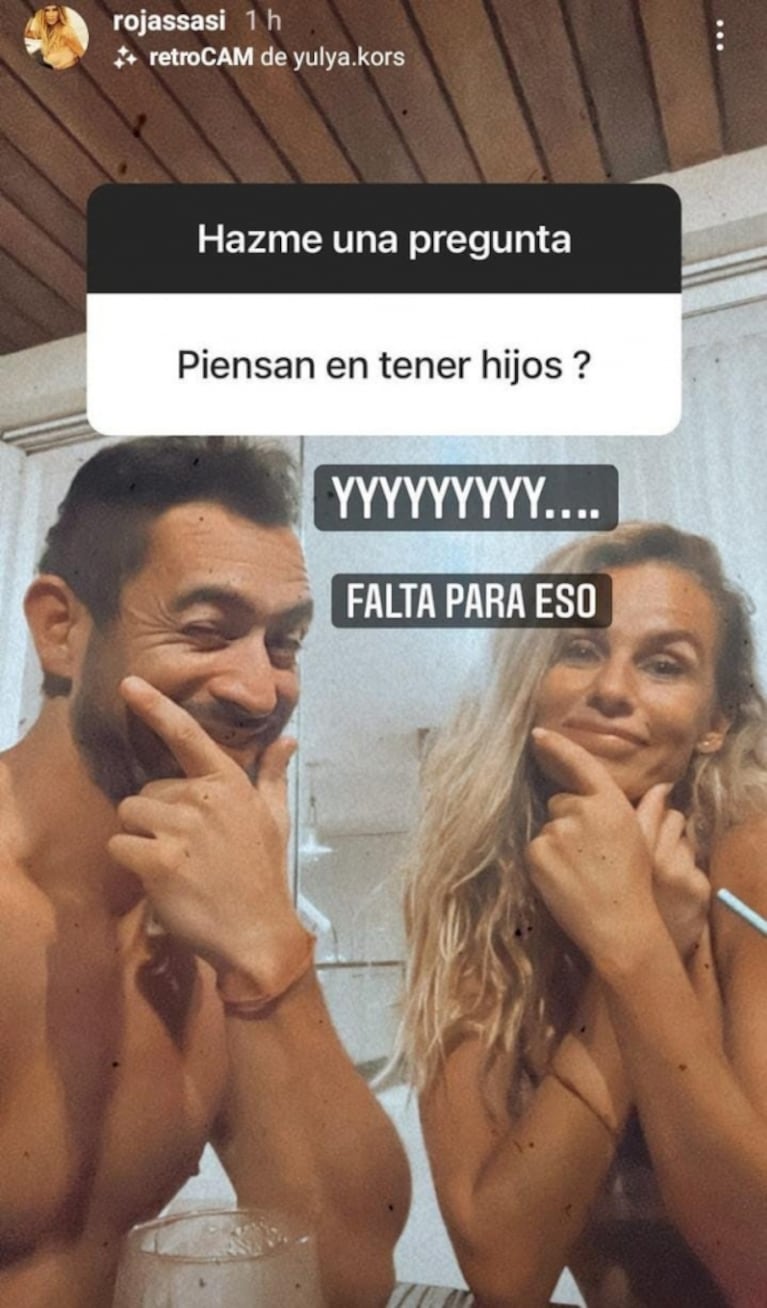 Sabrina Rojas y Tucu López revelaron si tienen ganas de tener un hijo juntos: "Falta para eso"