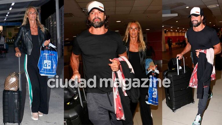 Sabrina y Luciano celebraron la reconciliación en Cancún.