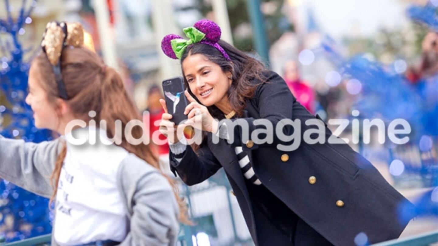 Salma Hayek, mamá full time: espía su escapada a pura fantasía y diversión  junto a su hija en Disney París | Ciudad Magazine