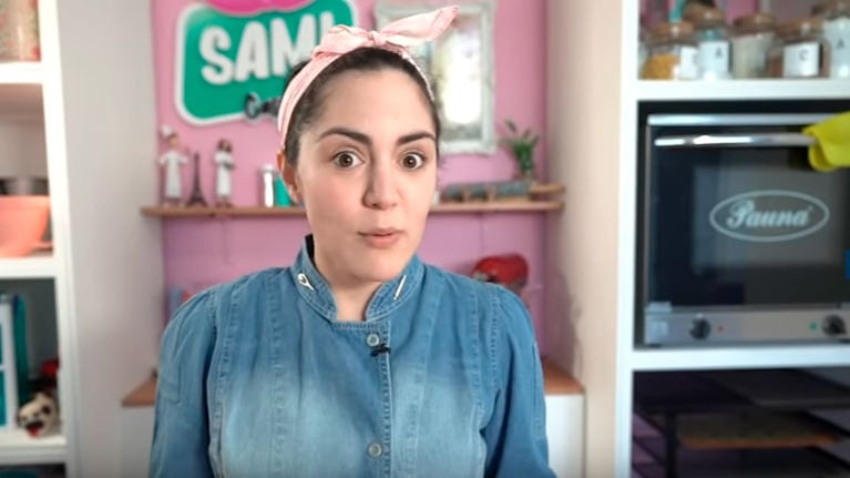 Samanta Casais reapareció como youtuber después del escándalo de Bake Off con Pepe Pompín