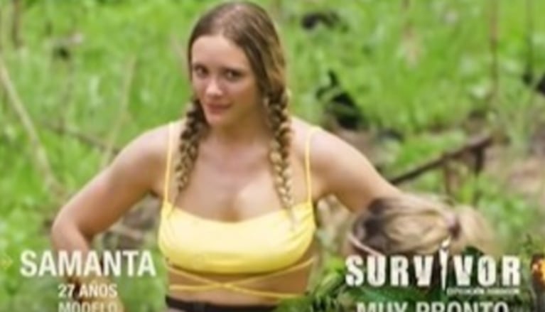 Samanta, una de las 25 participantes de Survivor Expedición Robinson 2024 (Foto: captura Instagram/marley_ok)