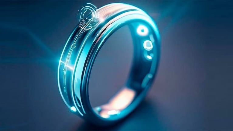 Samsung presentó su primer anillo inteligente, el Galaxy Ring.
