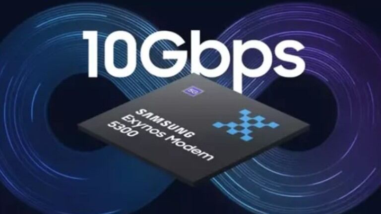 Samsung promete descargas de 10Gbps con su nuevo módem 5G Exynos 5300