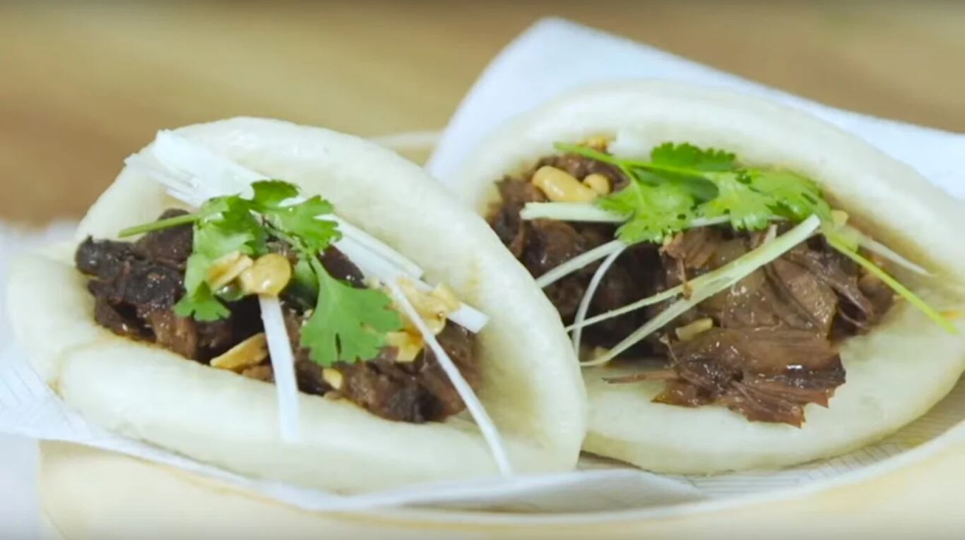 Sándwich de carne en pan bao: receta fácil para hacer en tu casa