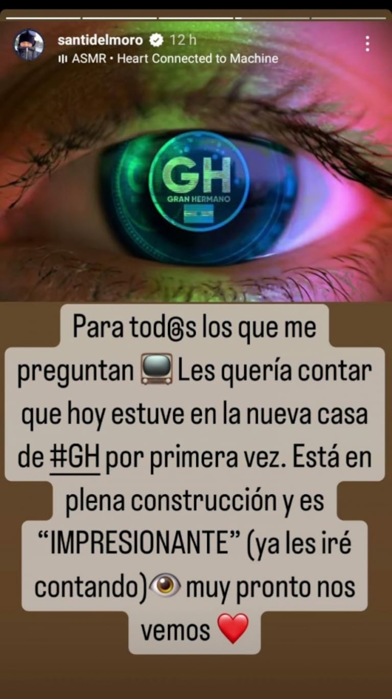 Santiago del Moro contó que ya visitó la casa de Gran Hermano 2022 y quedó impactado: "Es impresionante"