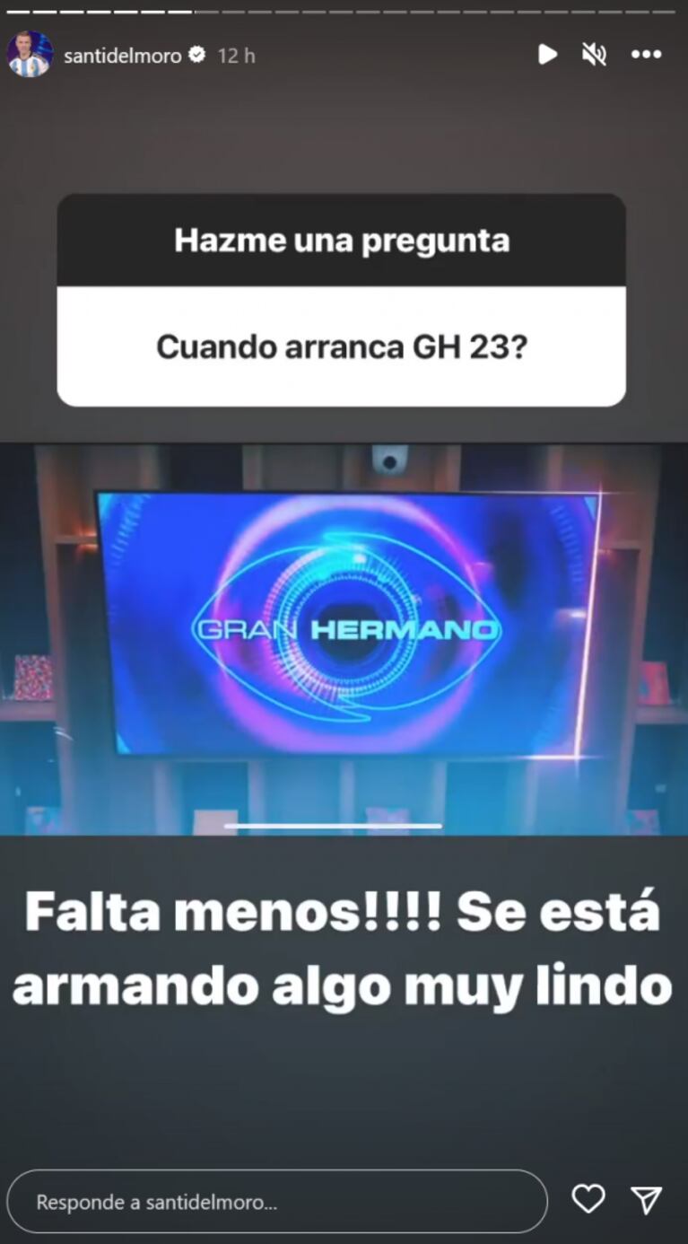 Santiago del Moro dio llamativas pistas sobre la vuelta de Gran Hermano a la TV: "Prepárense"