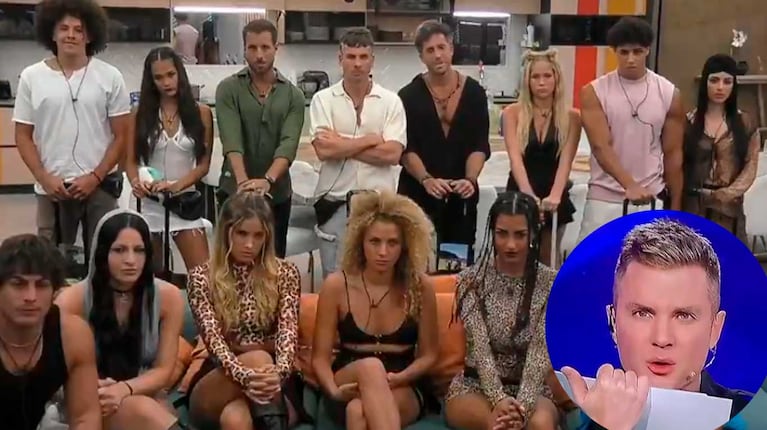 Santiago del Moro en Gran Hermano (Foto: capturas Telefe)