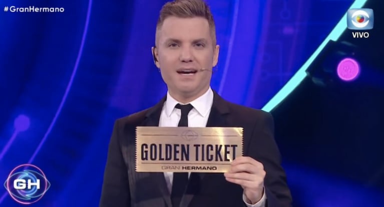 Santiago dio más detalles sobre el Golden Ticket. Foto: Telefe