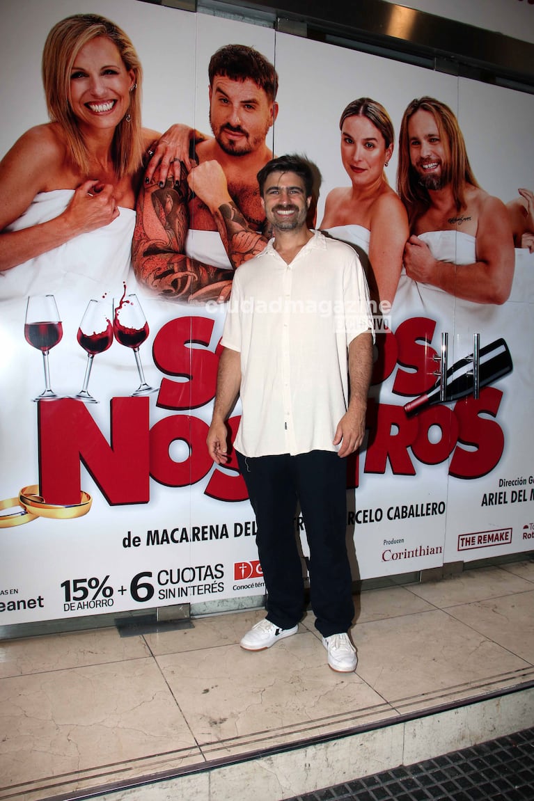 Santiago Ramundo en el estreno de Somos Nosotros.