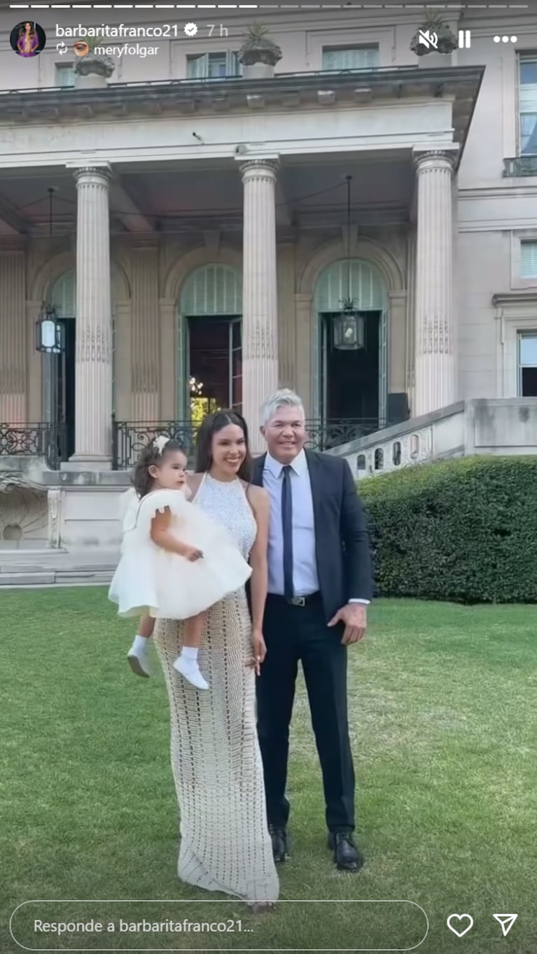 Sarah celebró sus dos años en un palacio.