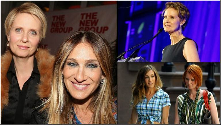 Sarah Jessica Parker le dio su apoyo a Cynthia Nixon para gobernadora