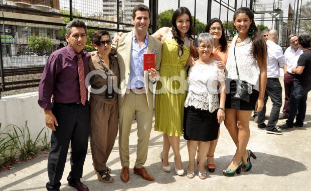 Se casaron José María Listorti y Mónica González. (Foto: Jennifer Rubio)