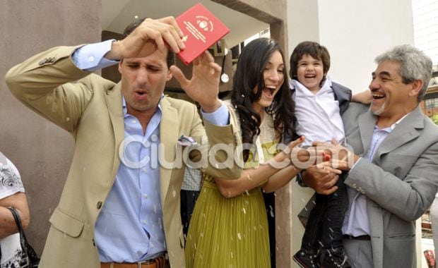 Se casaron José María Listorti y Mónica González. (Foto: Jennifer Rubio)