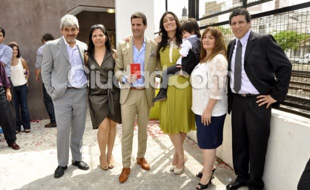 Se casaron José María Listorti y Mónica González. (Foto: Jennifer Rubio)