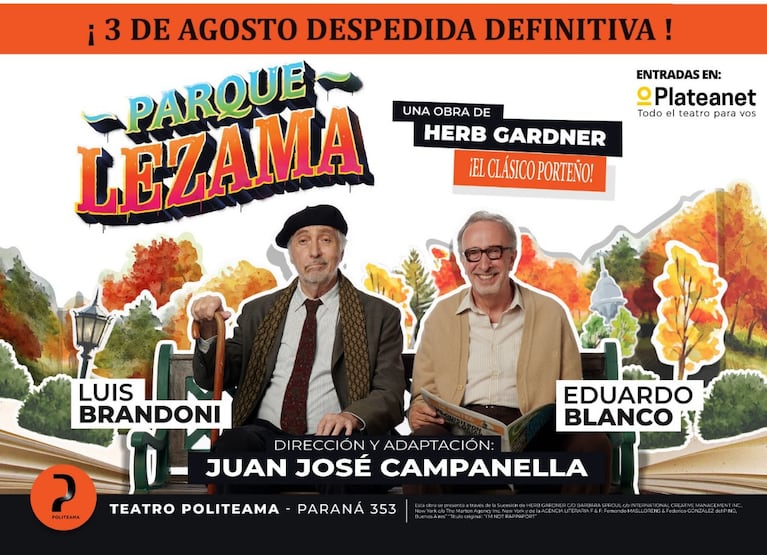 Se despide "Parque Lezama".