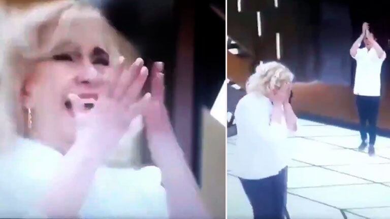 Se filtró un video en el que anuncian a Georgina Barbarossa como la ganadora del reality