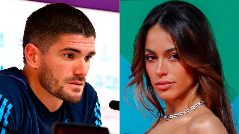 Se lesionó Rodrigo De Paul y las redes explotaron contra Tini Stoessel: Qué le hiciste