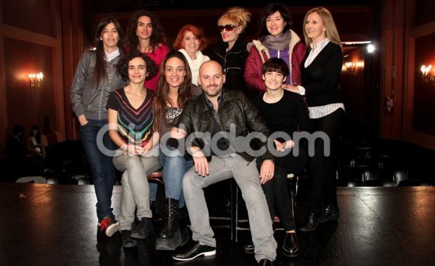 Se presentó el elenco de La Casa de Bernarda Alba (Foto: Jennifer Rubio). 