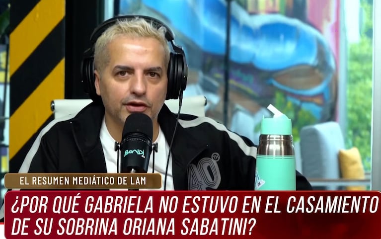 Se supo el verdadero motivo por el que Gabriela Sabatini no fue al casamiento de Oriana y Paulo Dybala