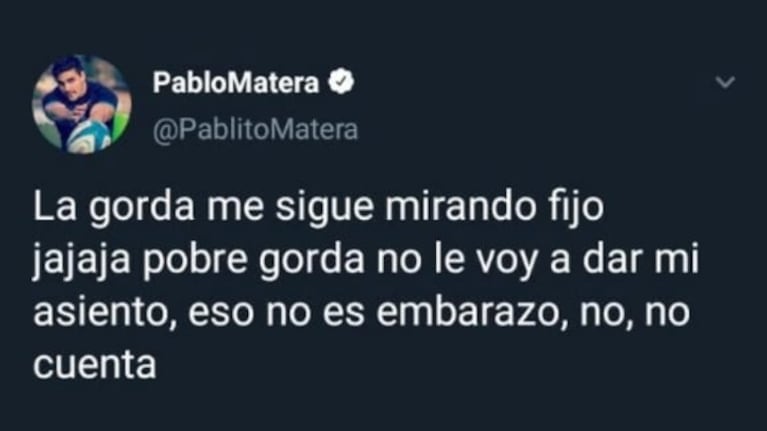 Se viralizaron escandalosos tweets del capitán de Los Pumas: "Linda mañana para salir en coche a pisar negros"