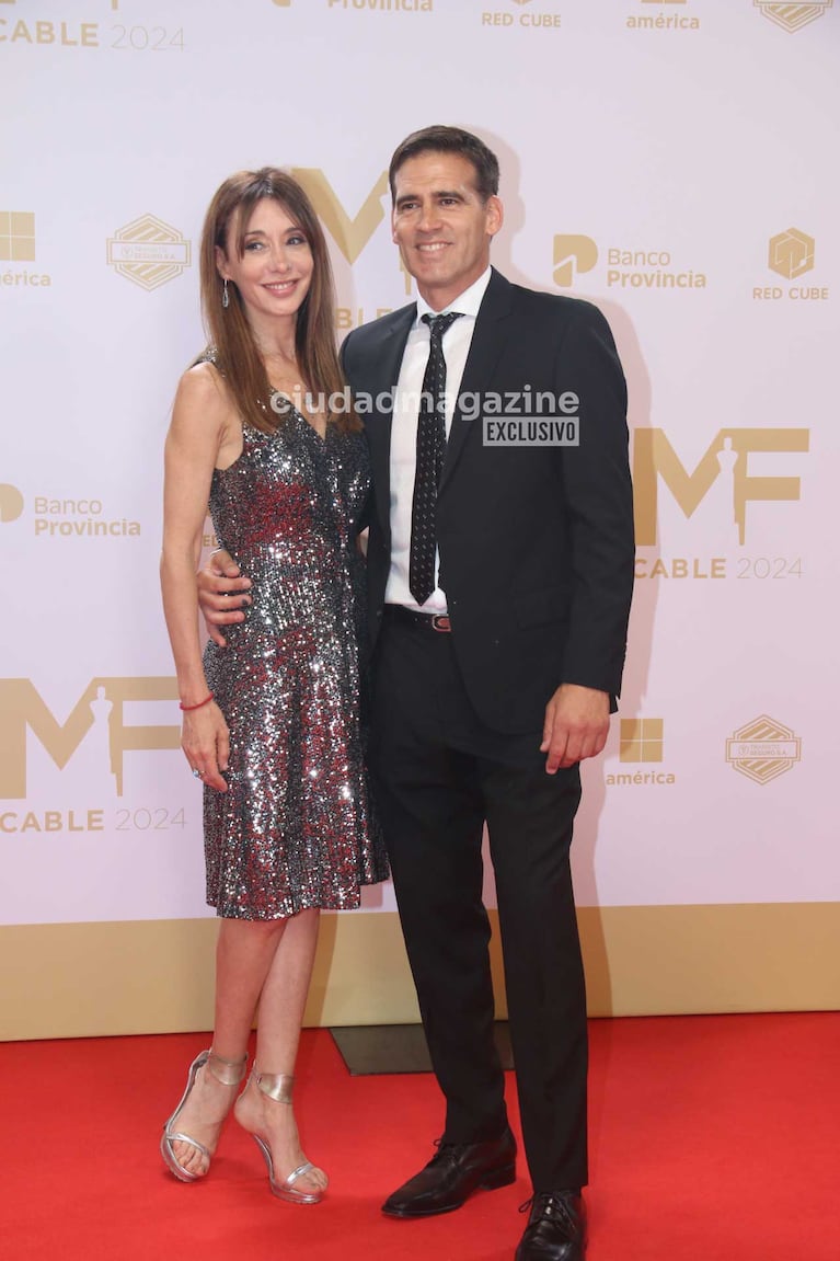 Sebastián Domenech y su esposa Natalia Marquiegui (Foto: Movilpress)