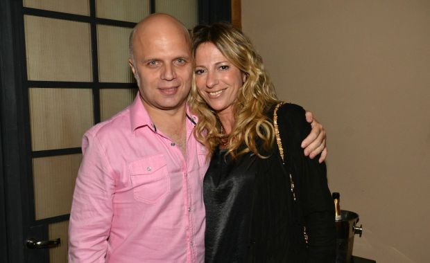 Sebastián Wainraich con Claudia Fontán. (Foto: prensa El Trece)