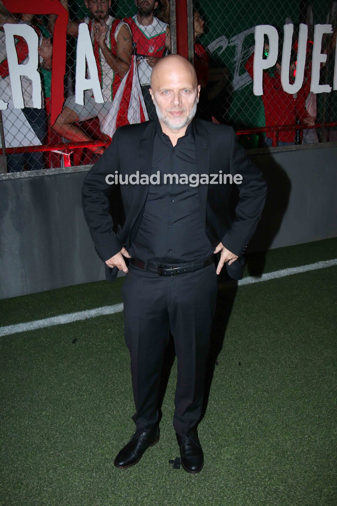 Sebastian Wainraich en la presentación de Puerta 7, la ficción de Polka para Netflix. (Foto: Movilpress)