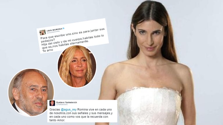 Seis años sin Romina Yan: los emotivos tweets de Cris Morena y Gustavo Yankelevich  (Foto: web y Twitter)