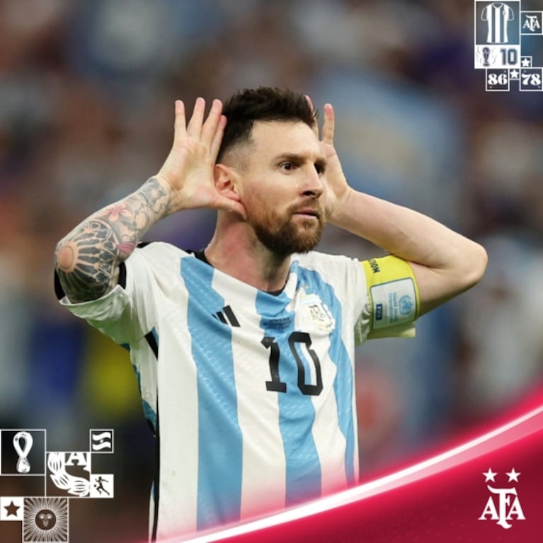 Selección Argentina: las 30 mejores fotos de un Mundial inolvidable