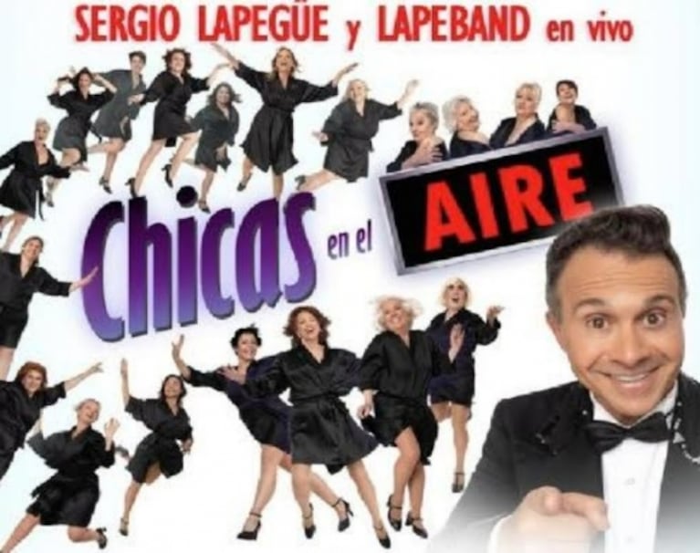 Sergio Lapegüe debuta en teatro con Chicas en el Aire: todos los detalles sobre su nuevo desafío