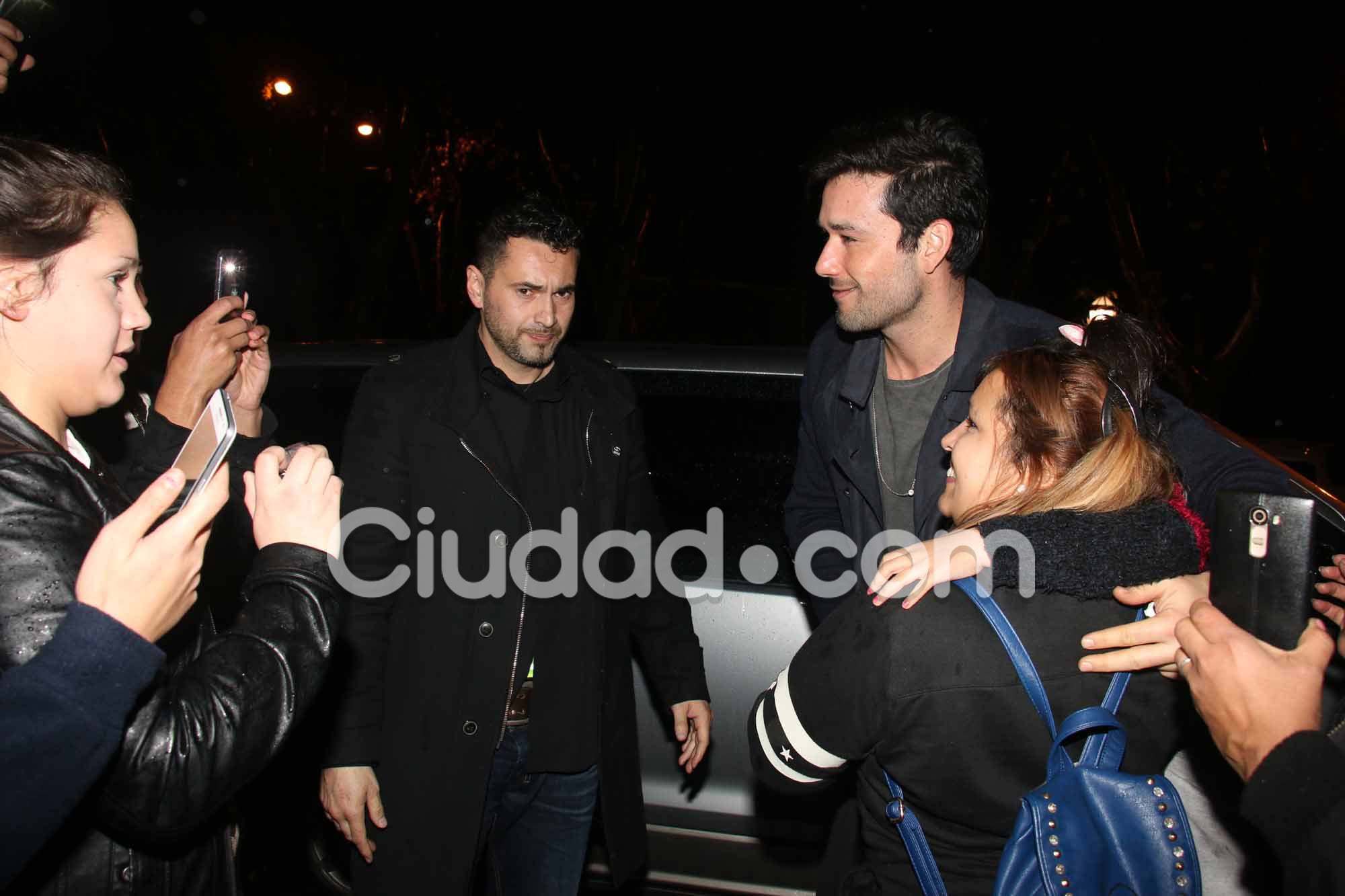  Sérgio Marone, súper simpático en el festejo de la diva (Fotos: Movilpress).