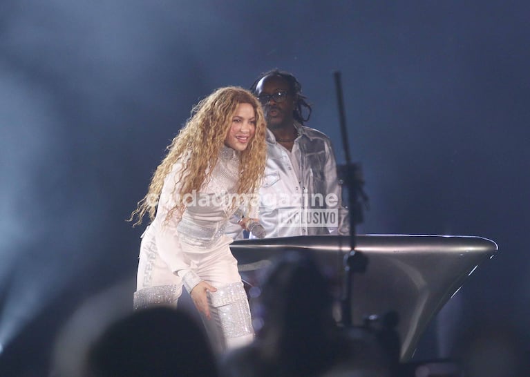 Shakira en su primer show en Argentina (Foto: Movilpress).