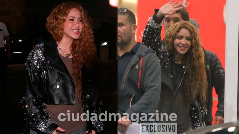 Shakira llegó a Argentina (Fotos: Movilpress).