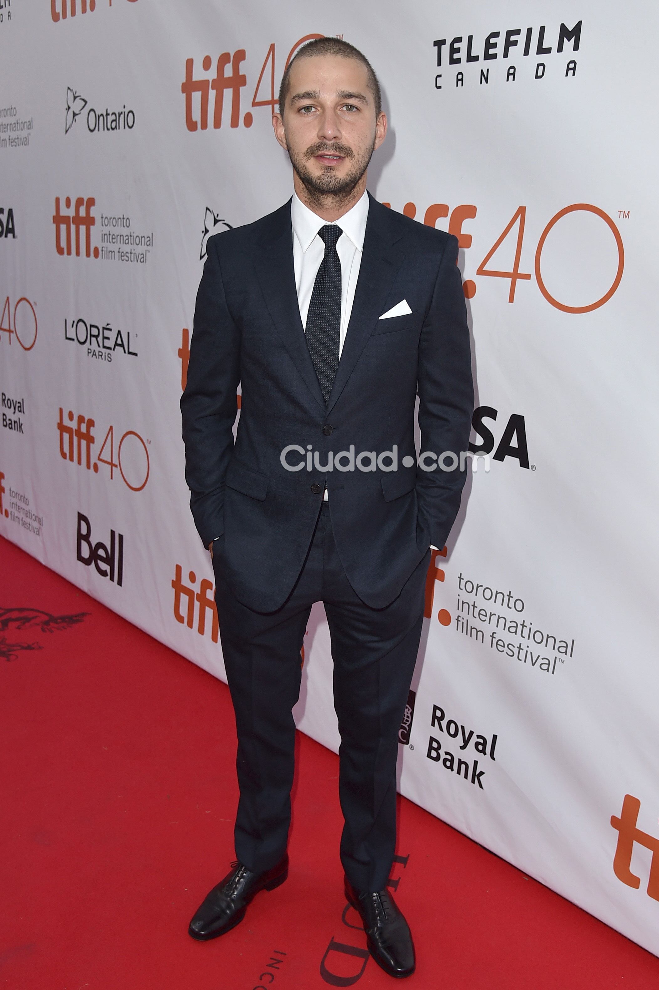 Shia Labeouf, en el Festival de Cine de Toronto. (Foto: AFP)